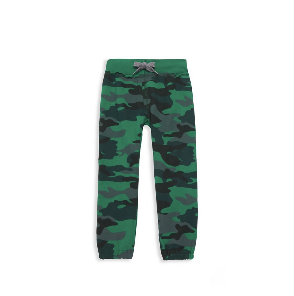A Bundle of Joy Boutique  Green Camouflage Jogger Pants