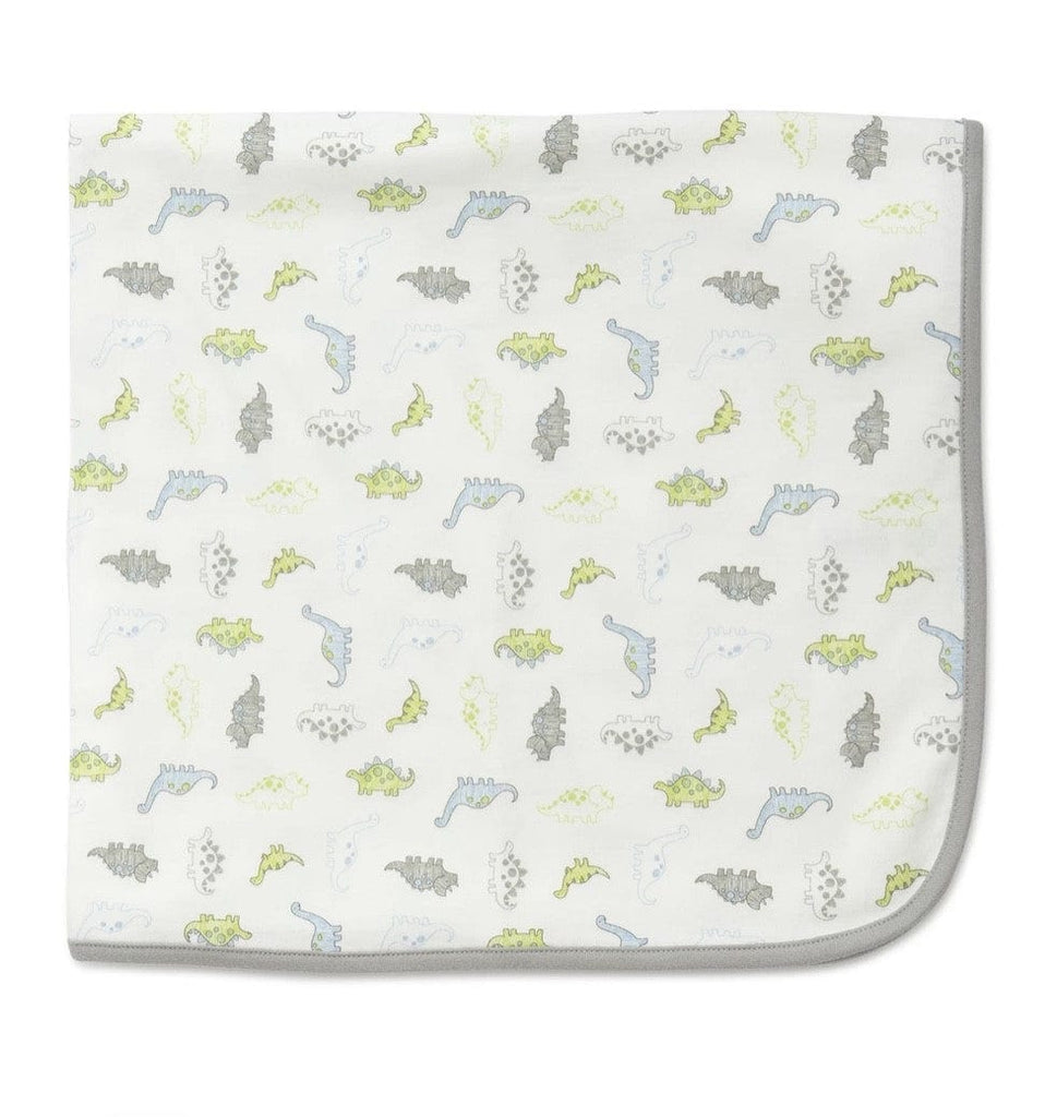 A Bundle of Joy Boutique Accessories One Size Baby Dino Receiving Blanket