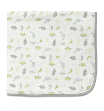 A Bundle of Joy Boutique Accessories One Size Baby Dino Receiving Blanket