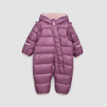 A Bundle of Joy Boutique Outerwear Grape Puffer Snowsuit
