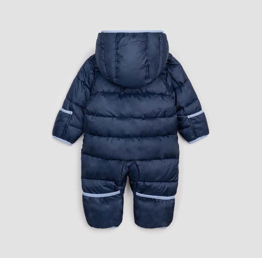 A Bundle of Joy Boutique Outerwear Navy Hooded Snowsuit