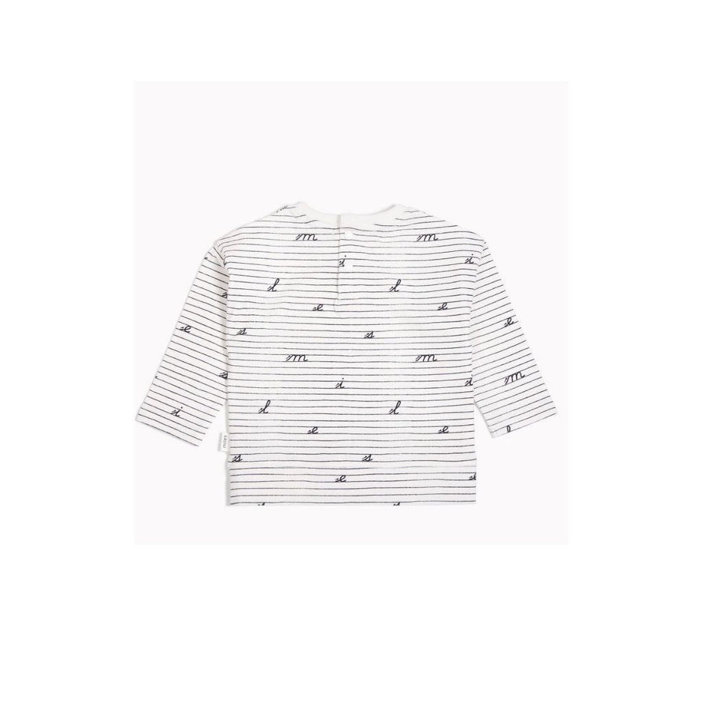 Miles Baby Tops Loose Leaf Long Sleeve Top