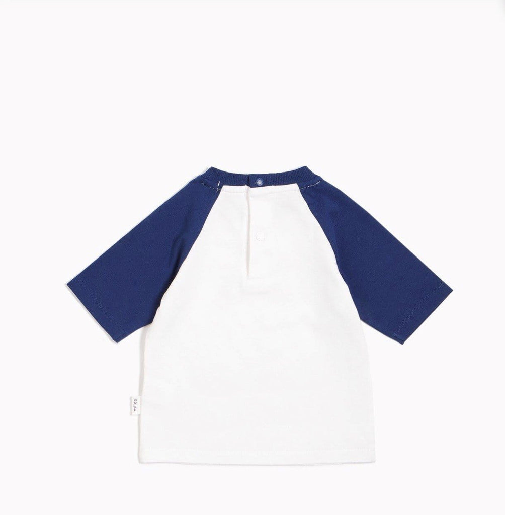Miles Baby Tops Raglan Baseball Tee