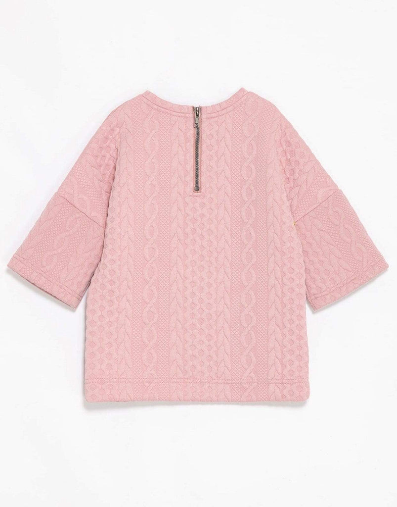 Romy & Aksel Tops Textured Pocket Tunic