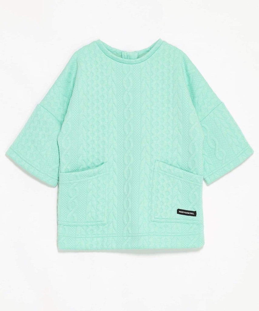 Romy & Aksel Tops Textured Pocket Tunic